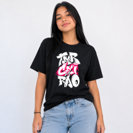 Camisa Terceirão Graffiti Rosa Personalizada
