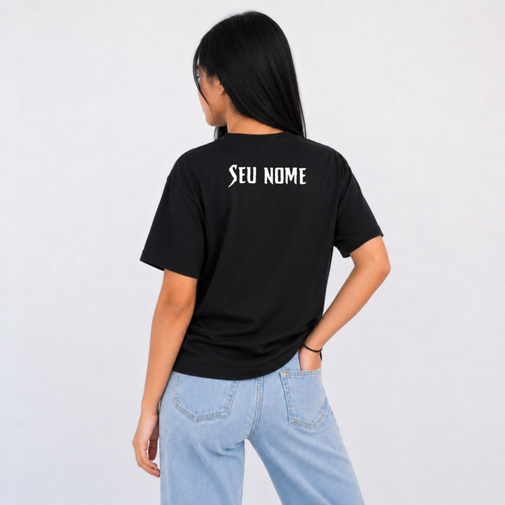 Camisa Terceirão Graffiti Rosa Personalizada