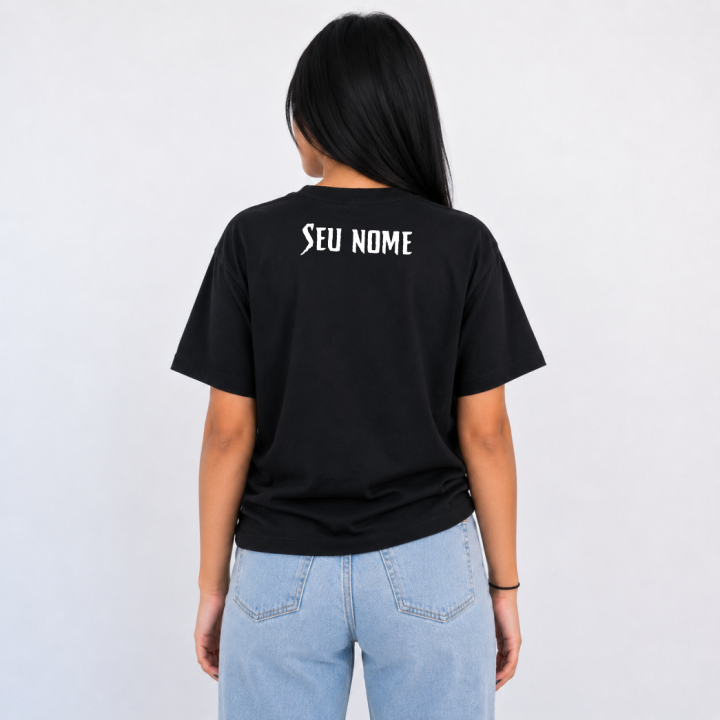 Camisa Terceirão Graffiti Rosa Personalizada