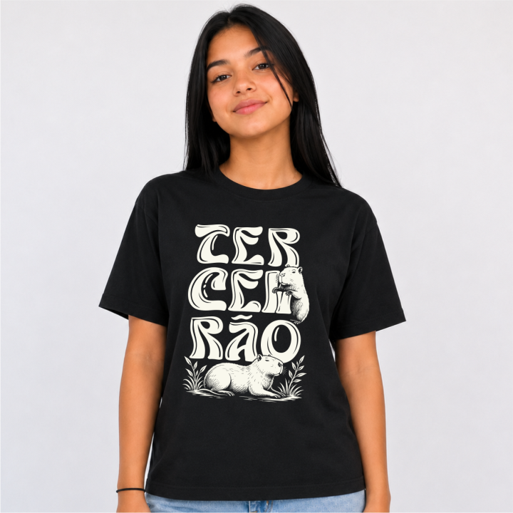 Camisa Terceirão Capivara Personalizada